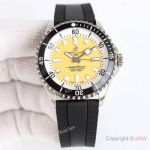 GR Factory 1:1 Clone Breitling Superocean Kelly Slater Yellow 42 mm Watches